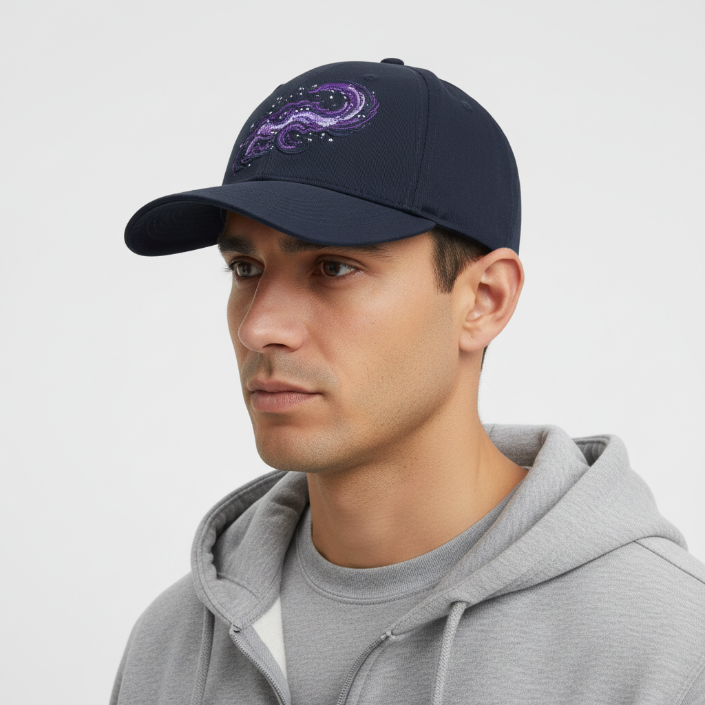 Structured twill cap lifestyle image